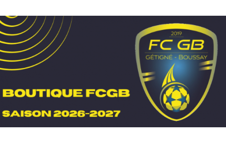 Nouvelle boutique en Ligne - Saison 2026-2027